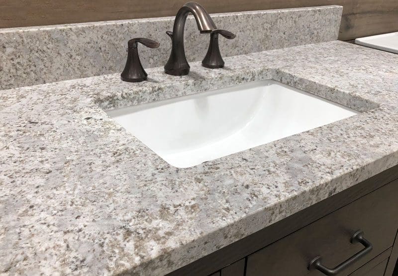 Bathroom countertop of Granite with ne sink